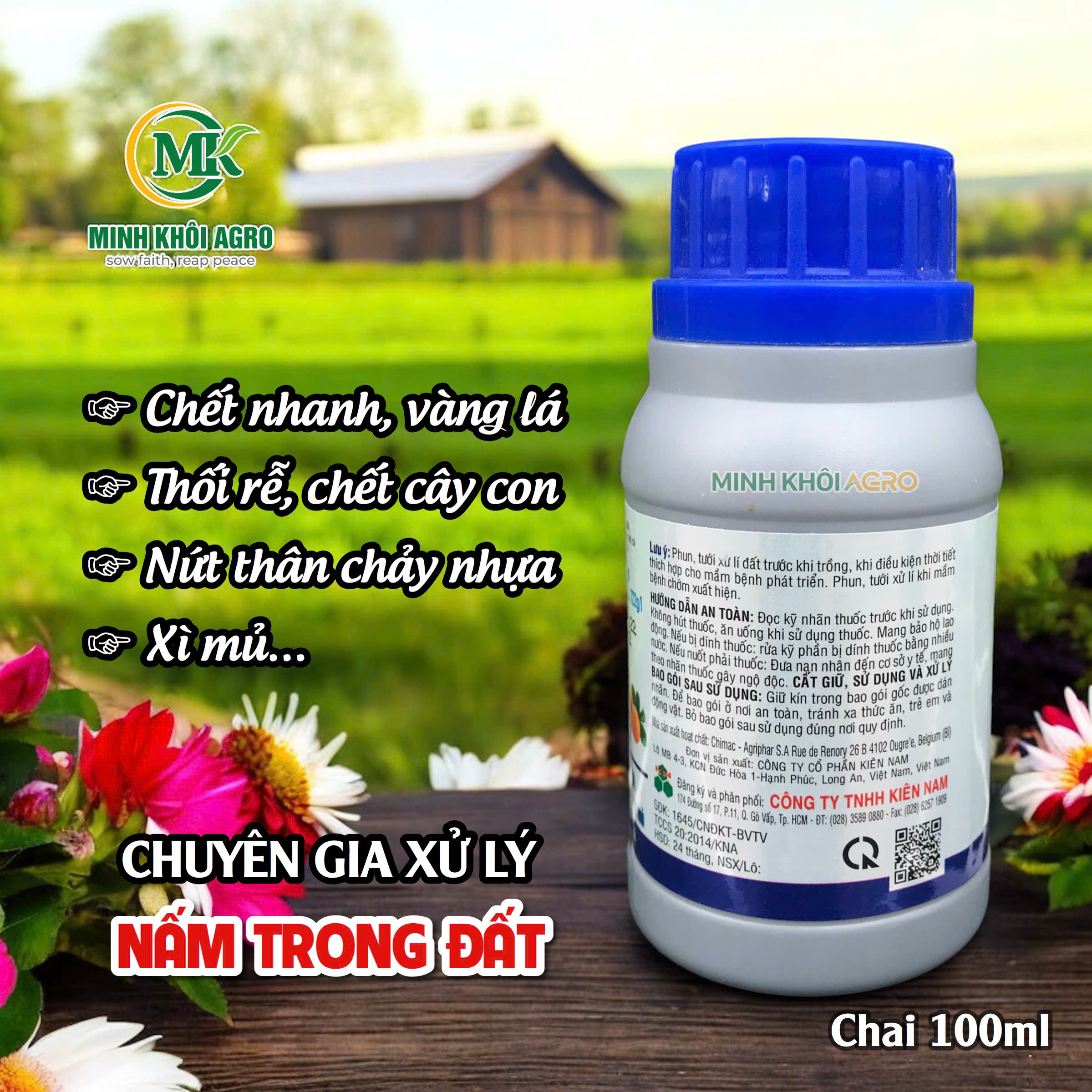 Thuốc trừ bệnh Proplant 722SL - Chai 100ml